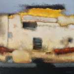 Deprived area - 45 x 45 cm - Oil on canvas