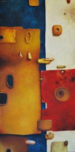 Carski dveri – Acrylic on canvas – 100 x 50 cm