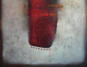 Red eight – Acrylic on canvas – 70 x 90 cm