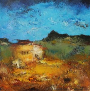 Landscape – Acrylic on canvas – 50 x 50 cm