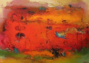 Landscape – Acrylic on canvas – 50 x 70 cm