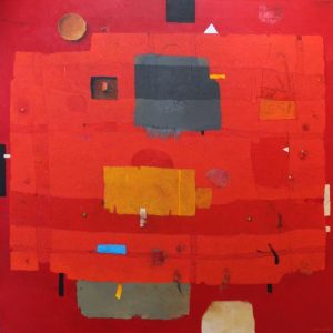 Untitled 2020 – Acrylic on canvas – 90 x 90 cm